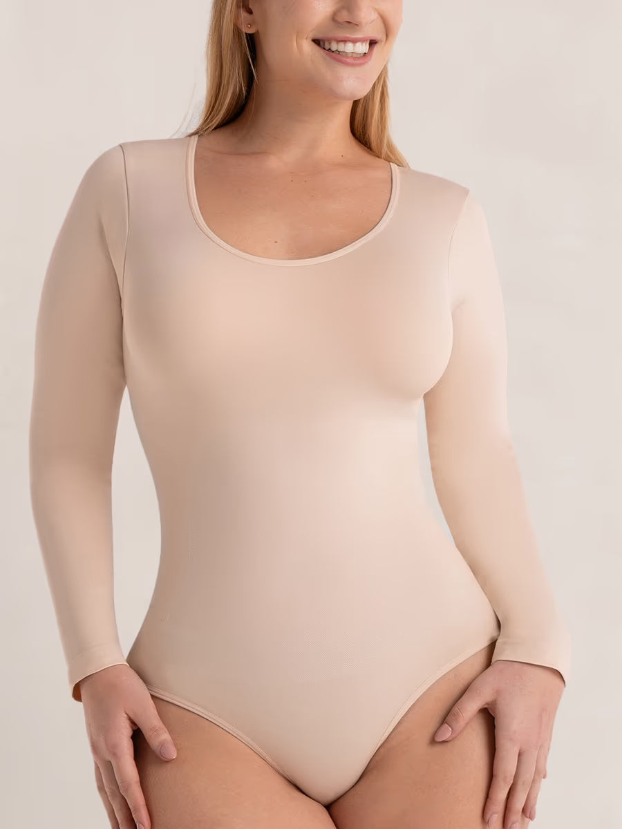 TRUESHAPE Long Sleeve Bodysuit