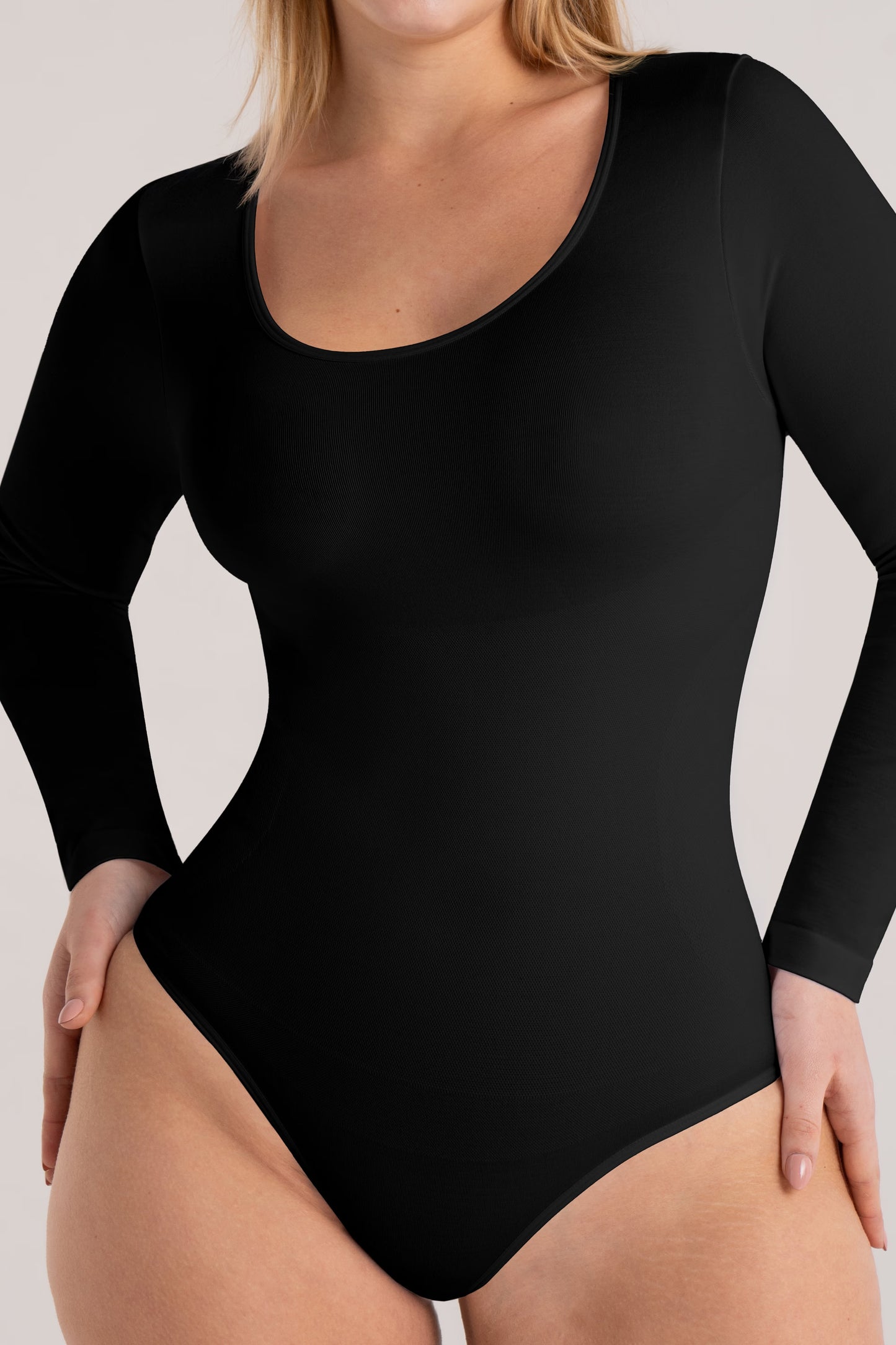 TRUESHAPE Long Sleeve Bodysuit