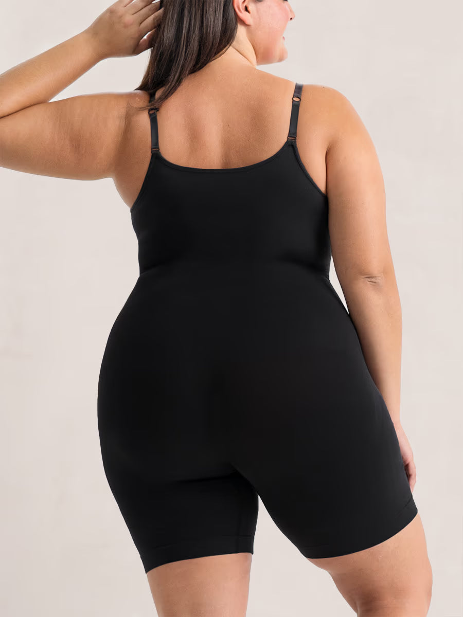 TRUESHAPE Scoop Neck Mid-Thigh Bodysuit