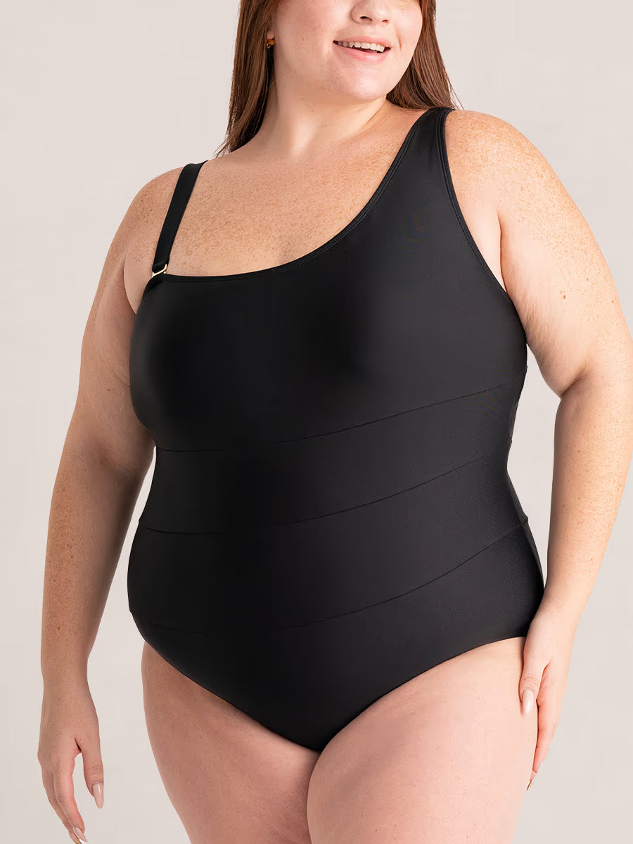 TRUESHAPE One Shoulder Control Swimsuit