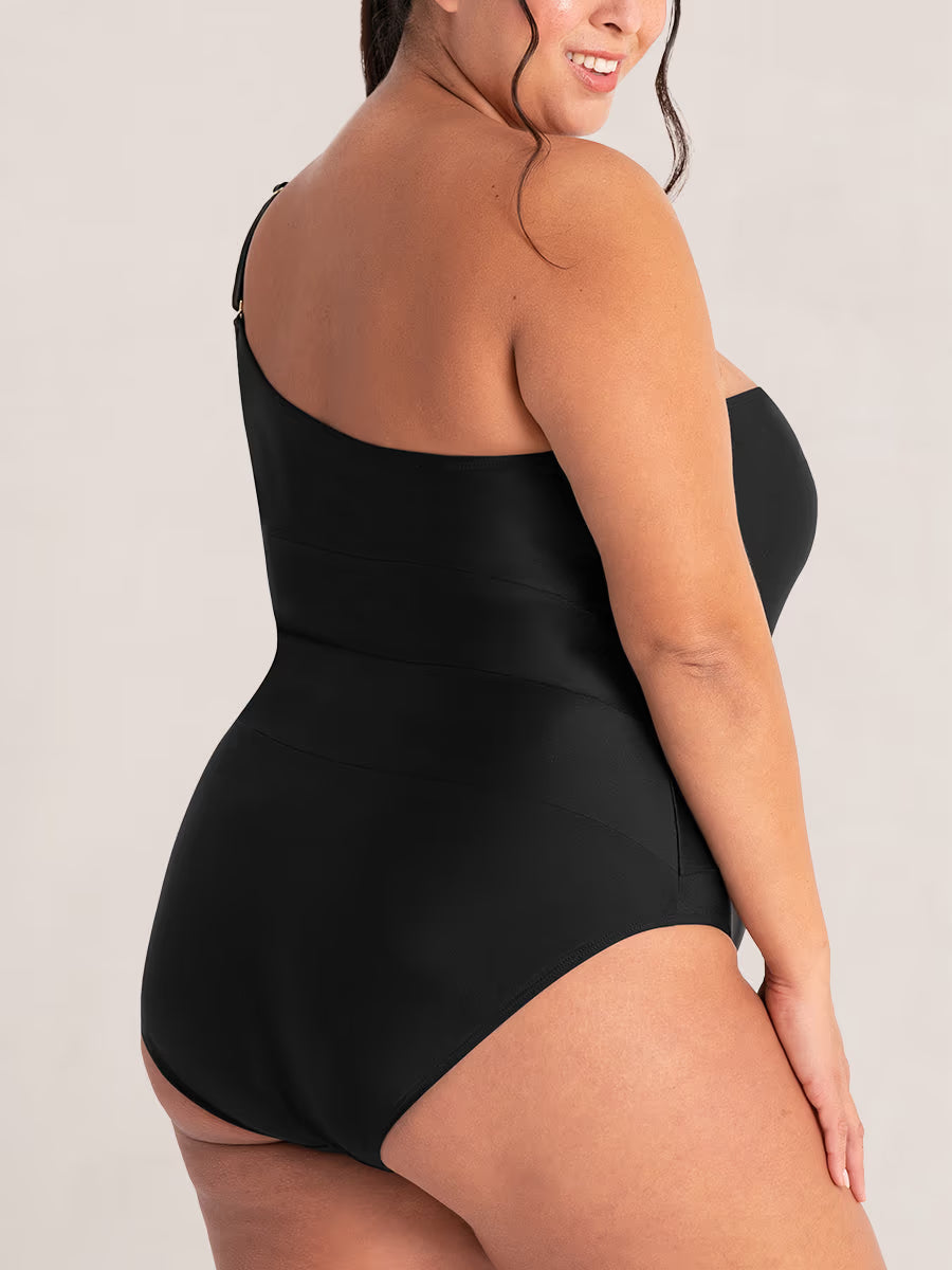 TRUESHAPE One Shoulder Control Swimsuit