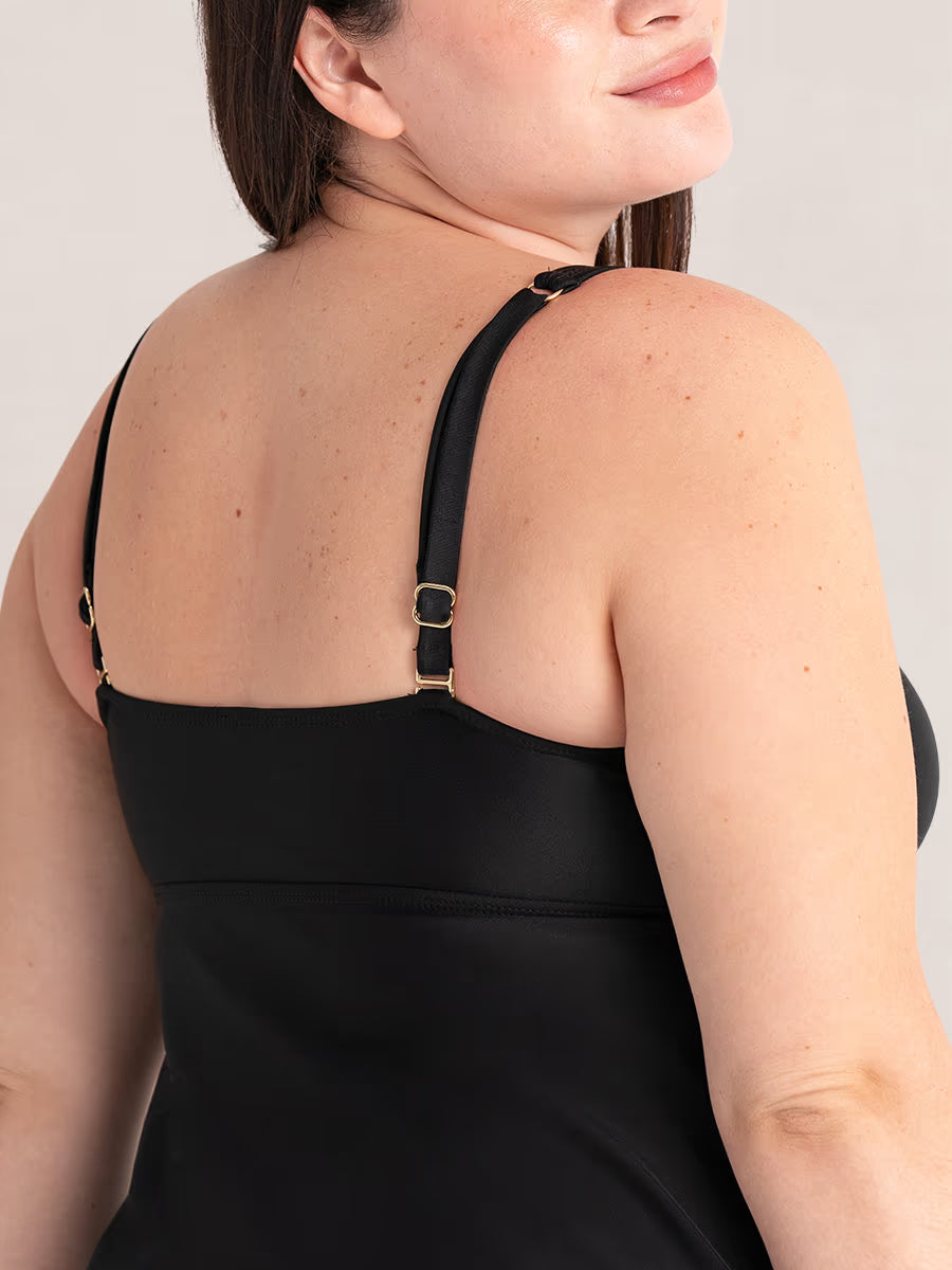 TRUESHAPE Wireless Tie-Front Tankini