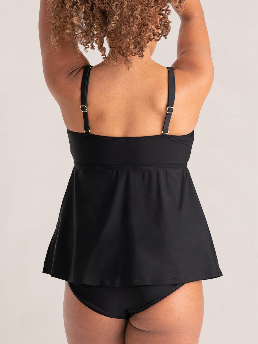 TRUESHAPE Wireless Tie-Front Tankini