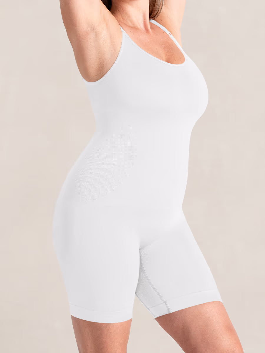 TRUESHAPE Scoop Neck Mid-Thigh Bodysuit