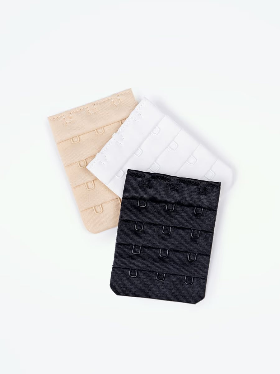 TRUESHAPE Triple Hook Bra Clasp Extender (3-Pack)