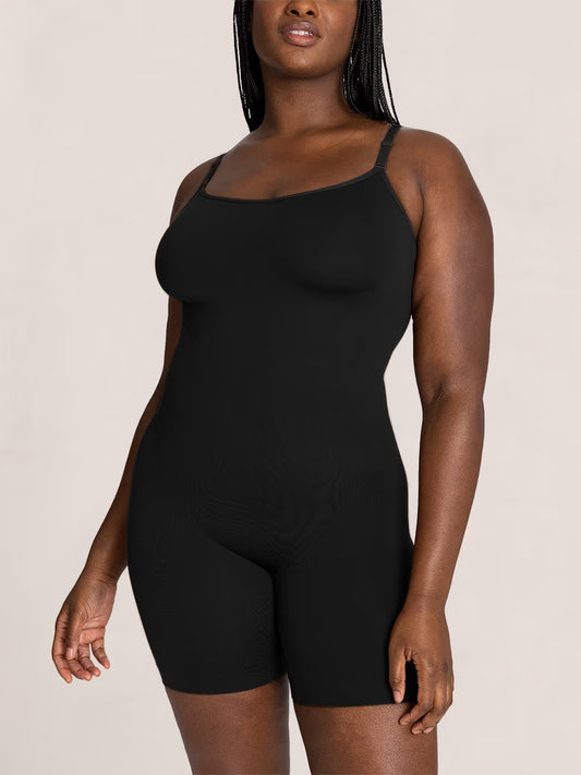 TRUESHAPE Scoop Neck Mid-Thigh Bodysuit