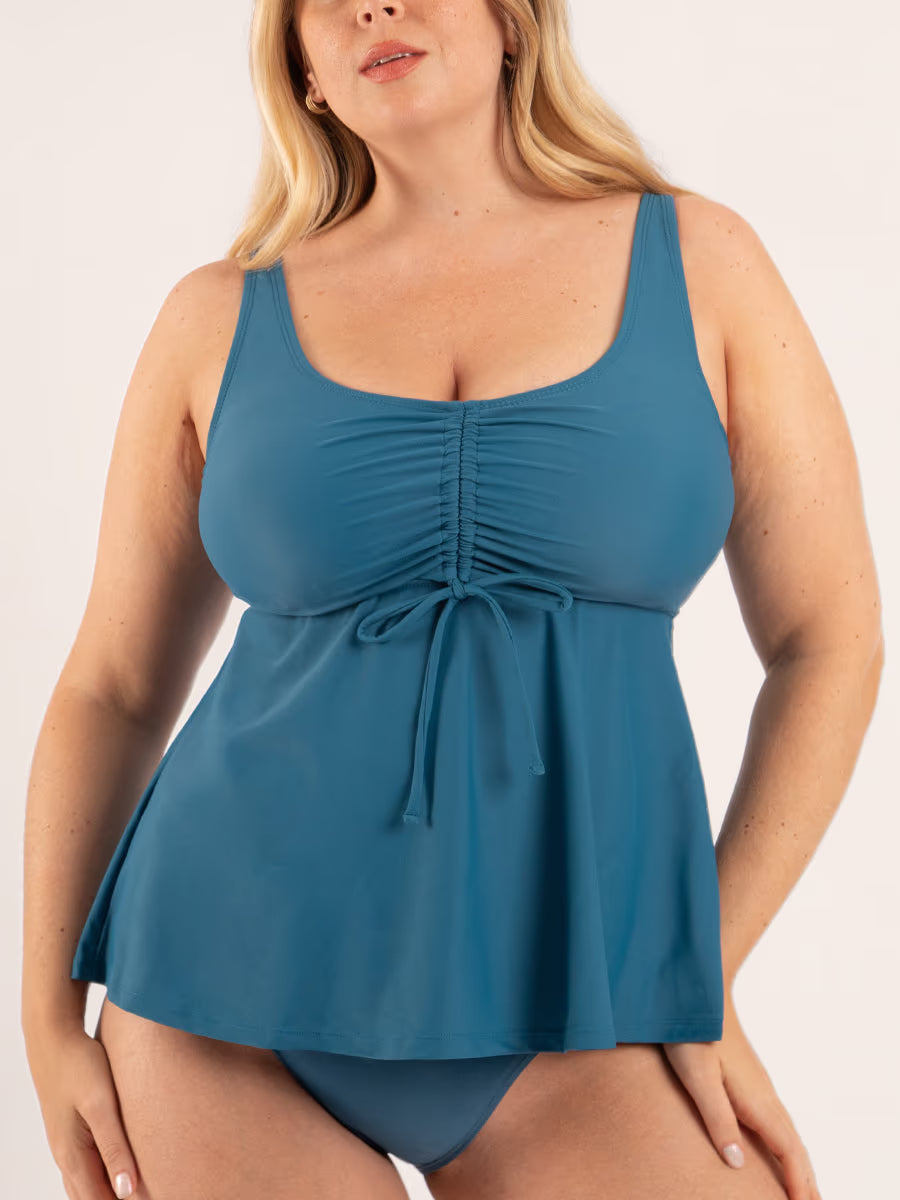 TRUESHAPE Wireless Tie-Front Tankini