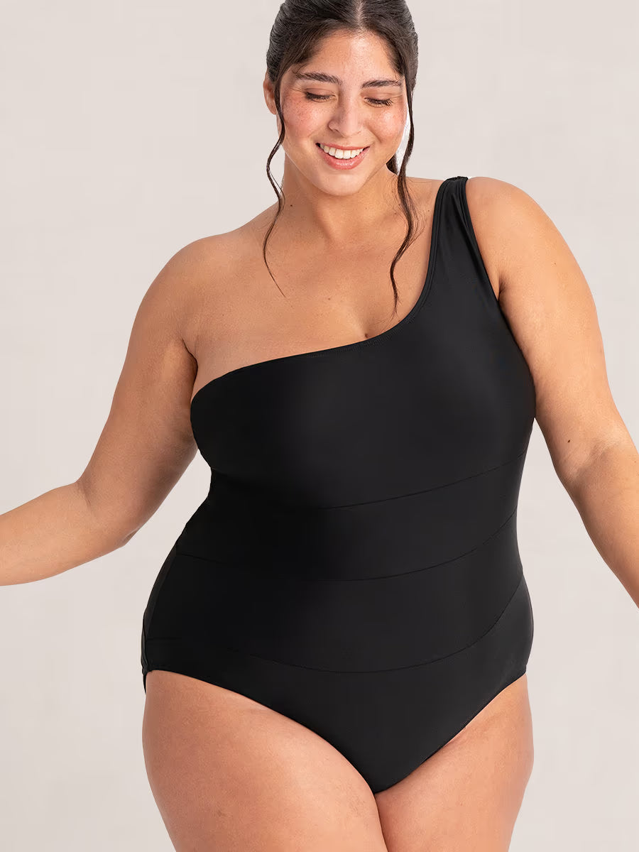 TRUESHAPE  One Shoulder Control Swimsuit