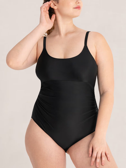 TRUESHAPE Tie Belt One-Piece Swimsuit